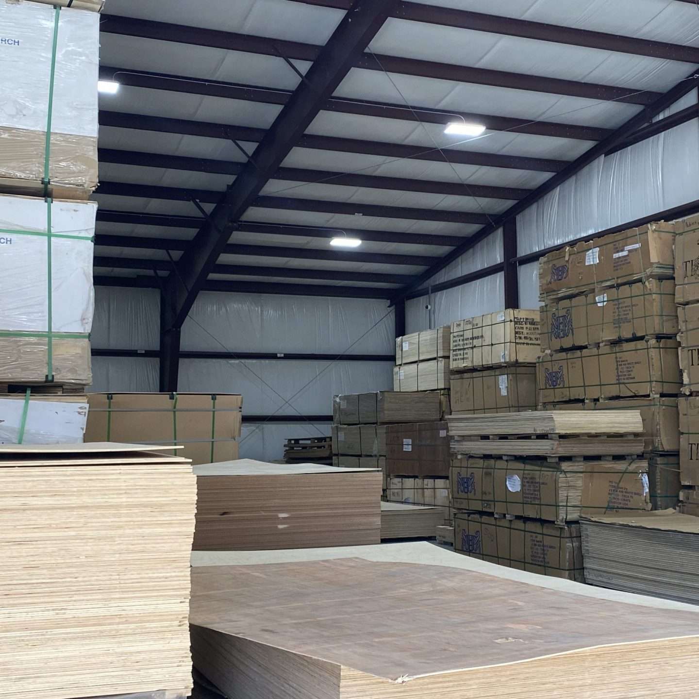 Warehouse at Wes Vice Hardwoods Texas