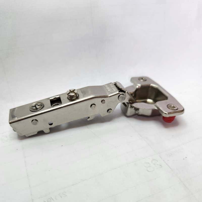 Master Hinge Self Closing 110 DG Full OVL 0mm With 8mm Dowel (Knape & Vogt)